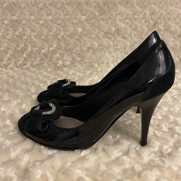 Giuseppe Zanotti Design Pumps Shoes black Size 38.5 USA 8.5 - Picture 6 of 12